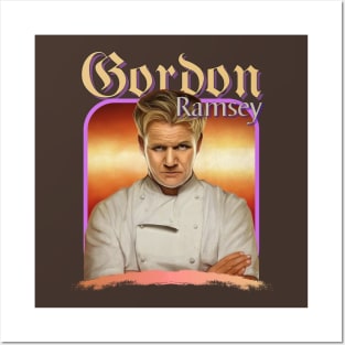 Gordon Ramsay Retro Posters and Art